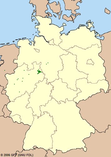 Orte, an denen Personen vorkommen